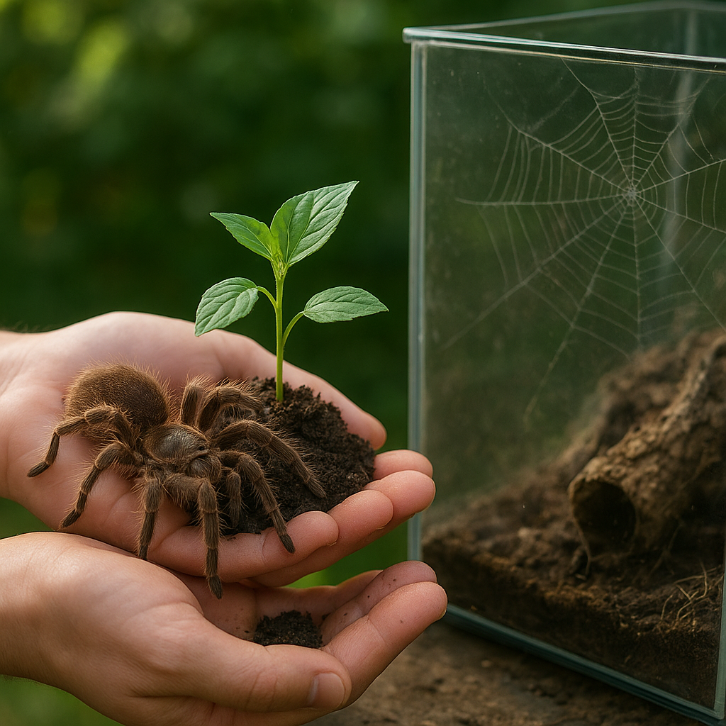 Jak hodowla pająków może być ekologiczna i etyczna