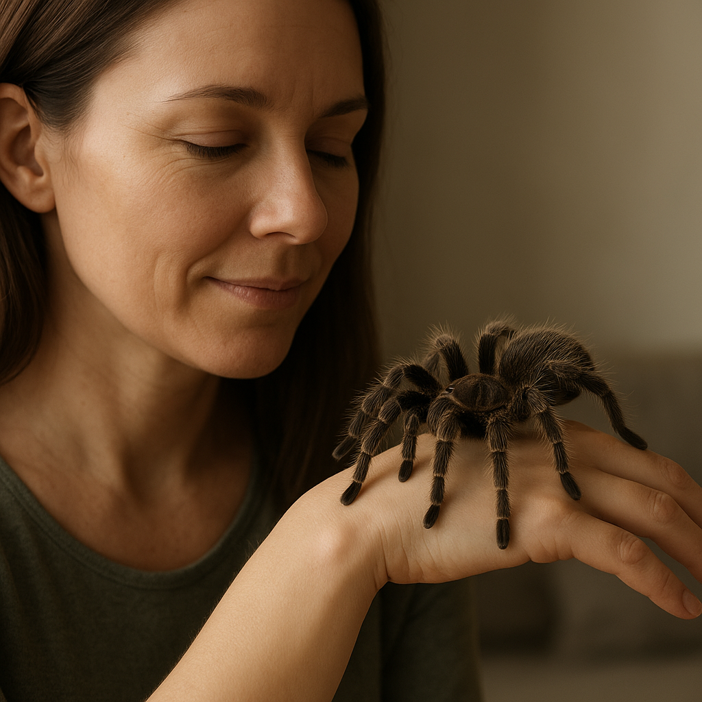 Czy pająki można „oswoić”? Fakty i mity o kontakcie z człowiekiem