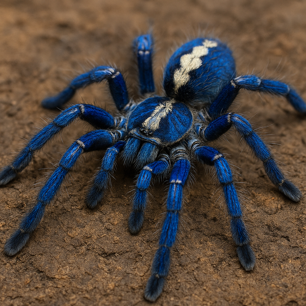 Ptasznik metaliczny – Poecilotheria metallica