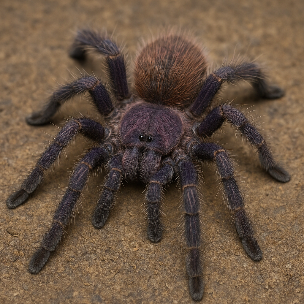 Ptasznik tygrysi – Tapinauchenius violaceus