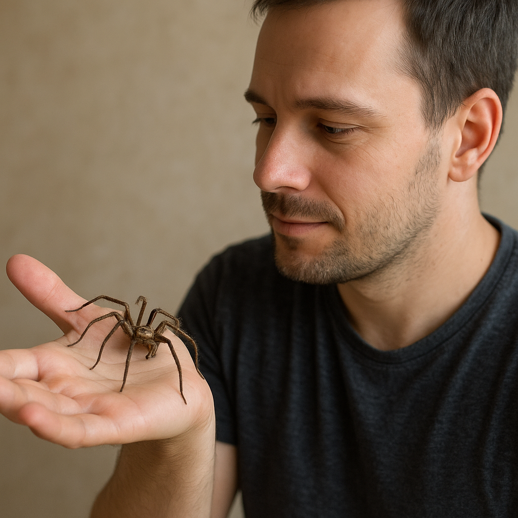 Czy pająki potrafią rozpoznawać swoich właścicieli?