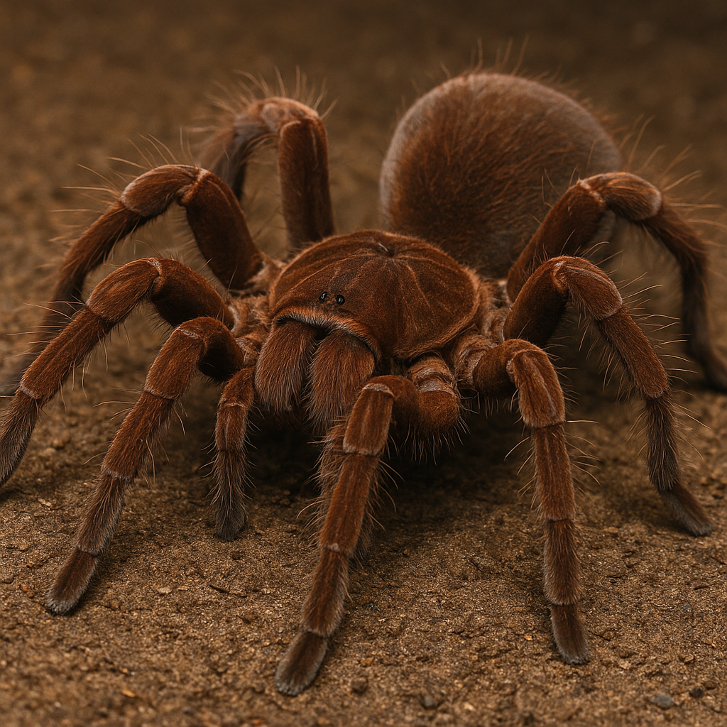 Ptasznik burgundzki – Theraphosa stirmi