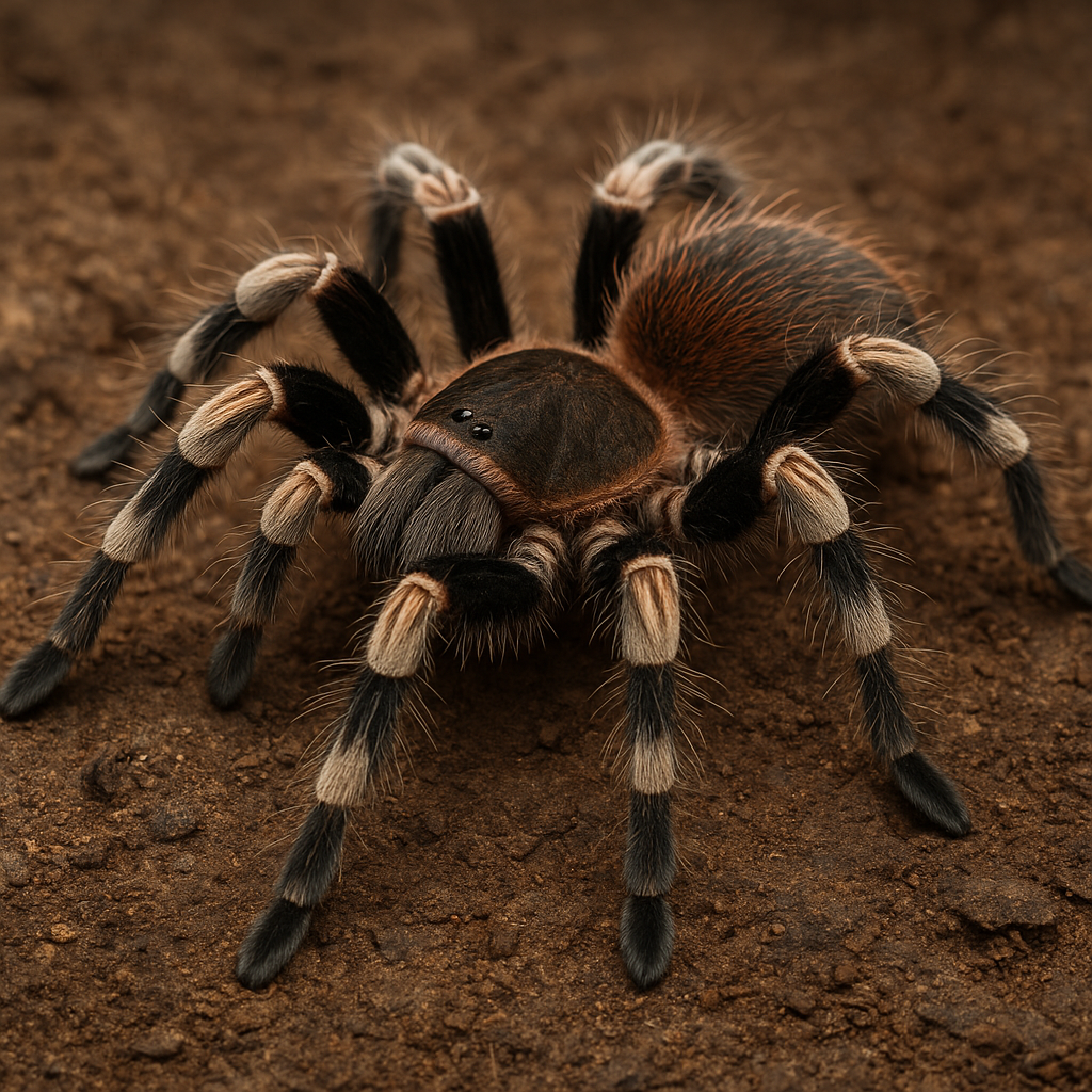 Ptasznik olbrzymi ziemny – Nhandu chromatus