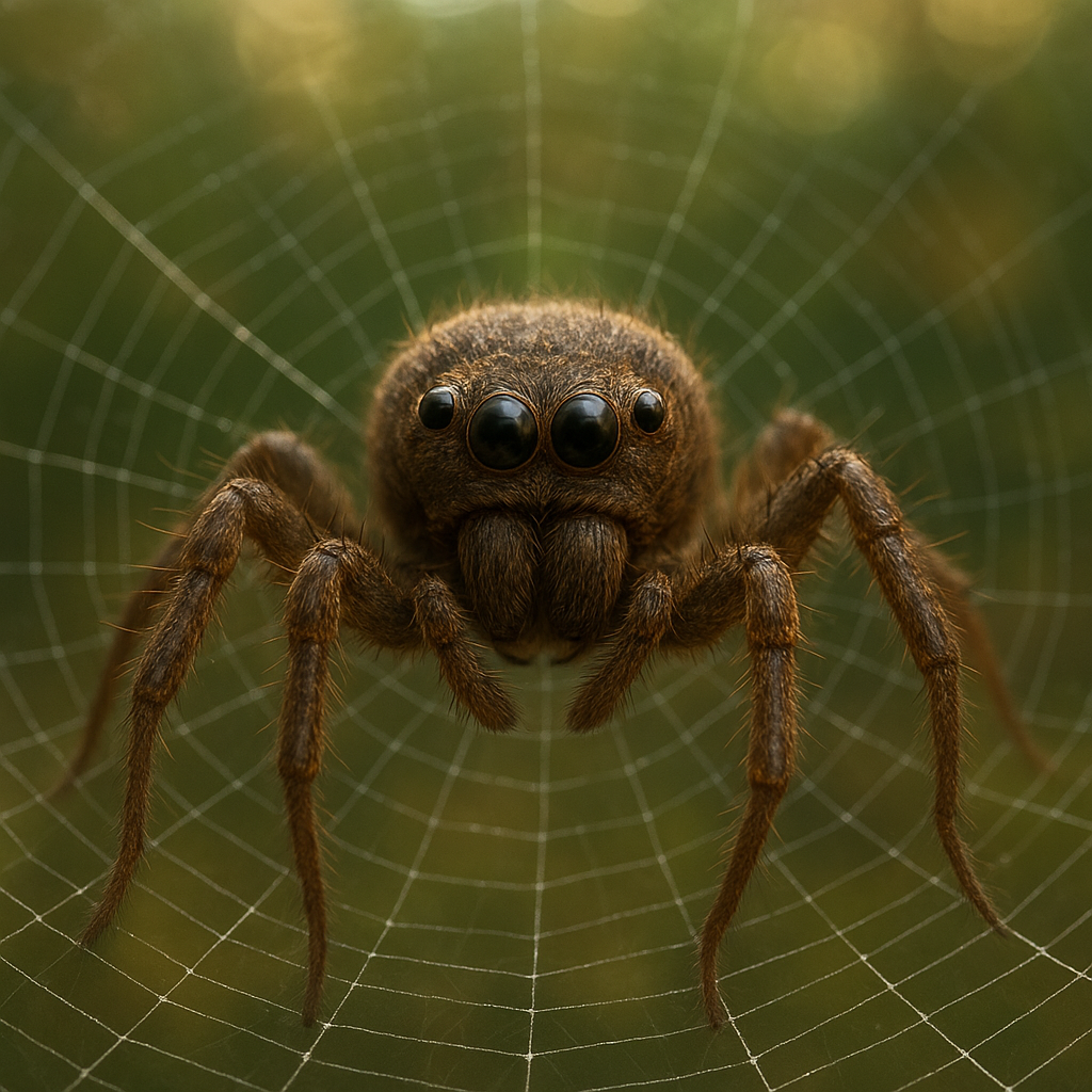 Jak wygląda świat przez oczy pająka – zmysły i sposób widzenia
