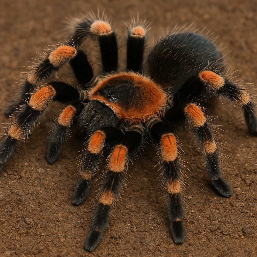 Ptasznik ognisty – Brachypelma auratum