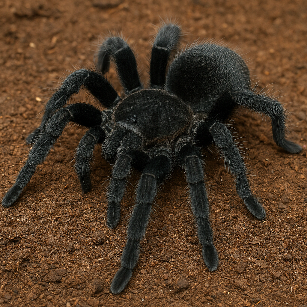 Ptasznik brazylijski czarny – Grammostola pulchra