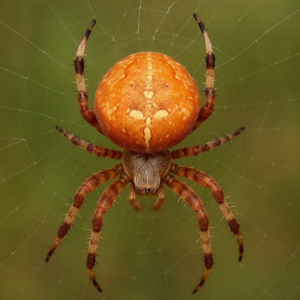 Krzyżak rudy – Araneus quadratus