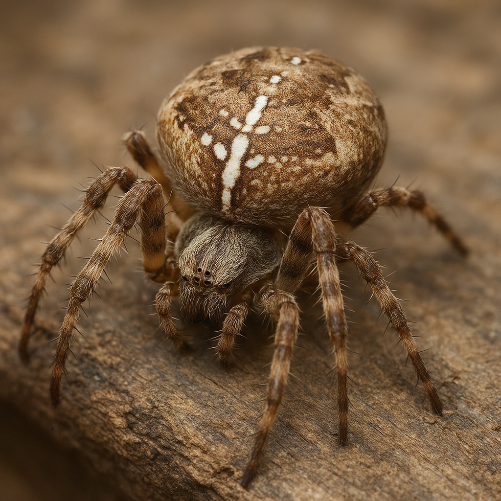 Krzyżak sosnowy – Araneus nordmanni