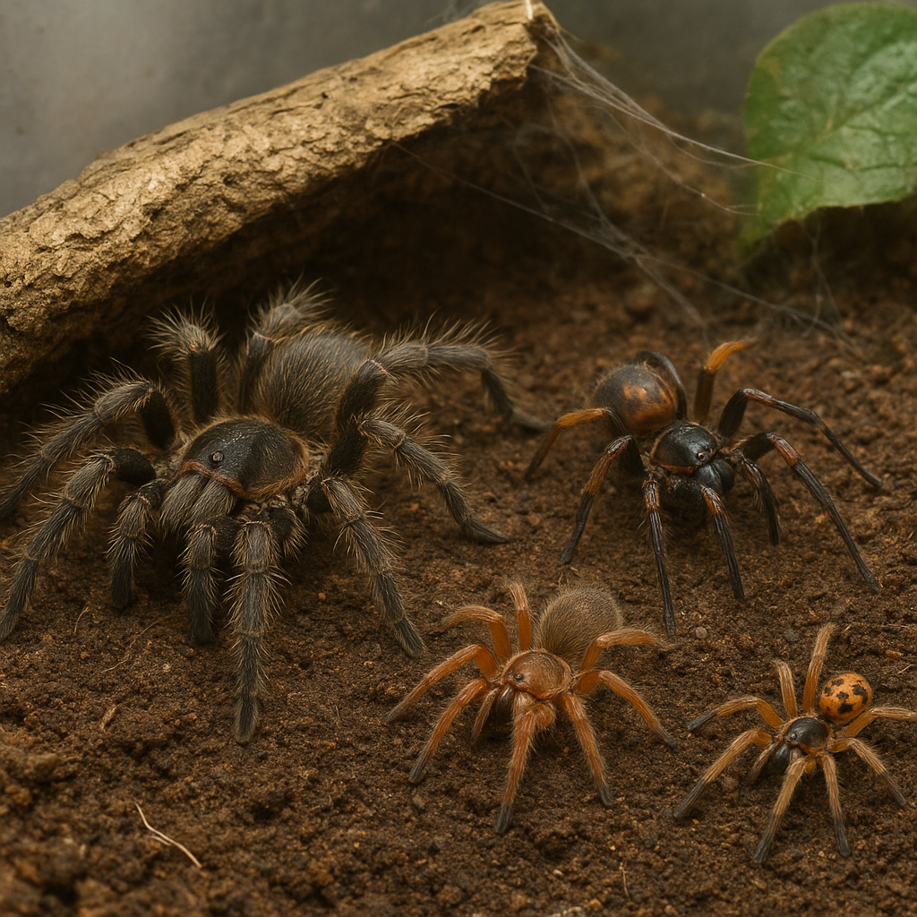 Jakie pająki są najlepsze dla początkujących terrarystów?