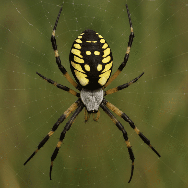 Tygrzyk amerykański – Argiope aurantia
