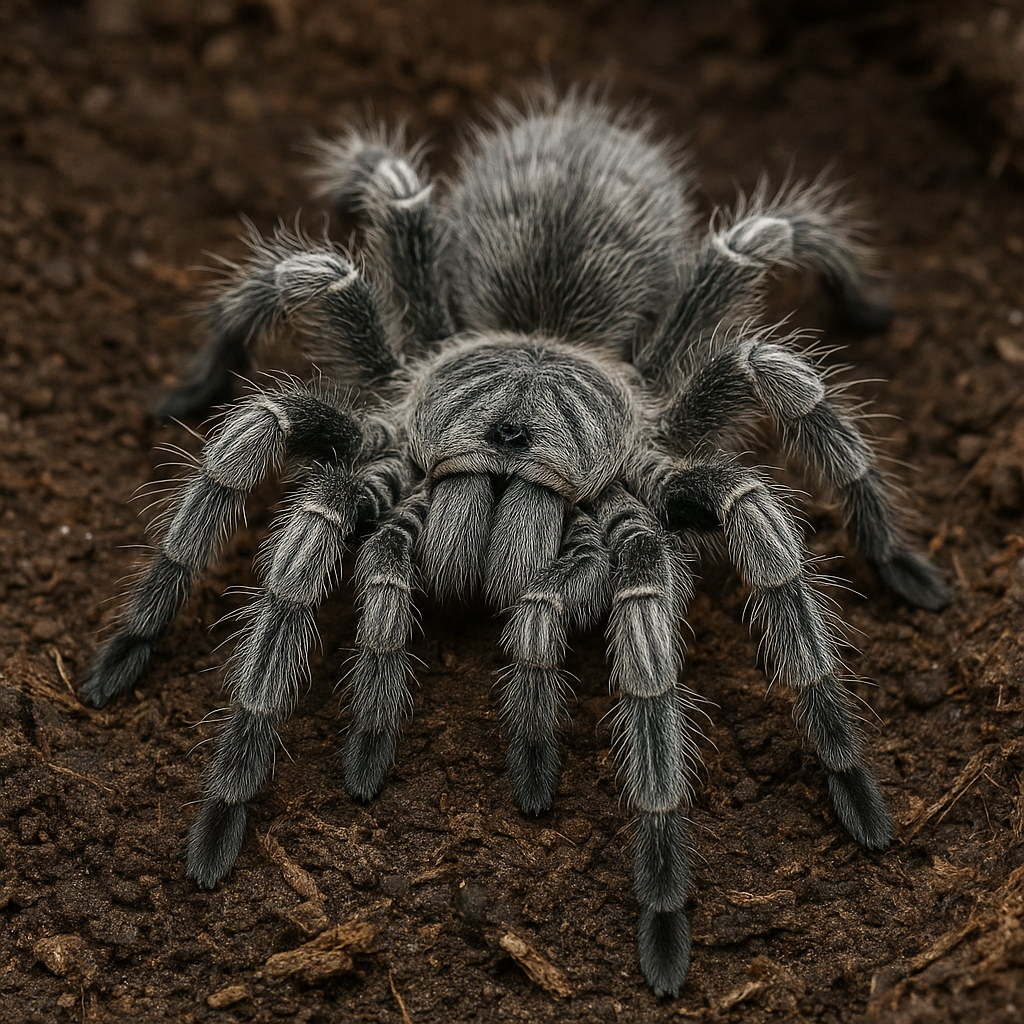 Ptasznik malezyjski srebrny – Omothymus schioedtei