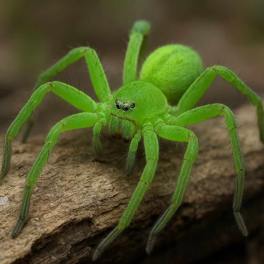Gąsienicznik zielony – Micrommata virescens