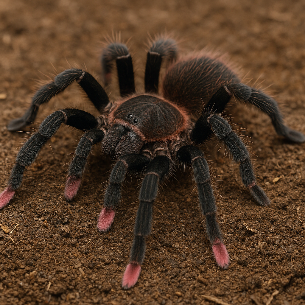 Ptasznik różowy ekwadorski – Pamphobeteus nigricolor