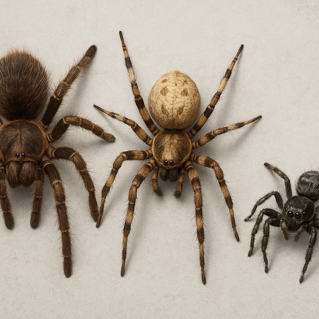 Najciekawsze rekordy świata pająków – rozmiary, siła, szybkość