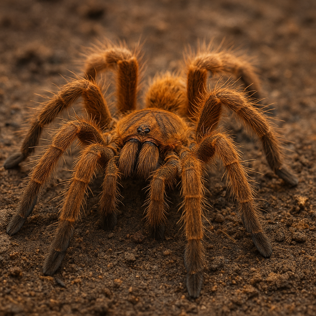 Ptasznik babun górski – Pterinochilus chordatus