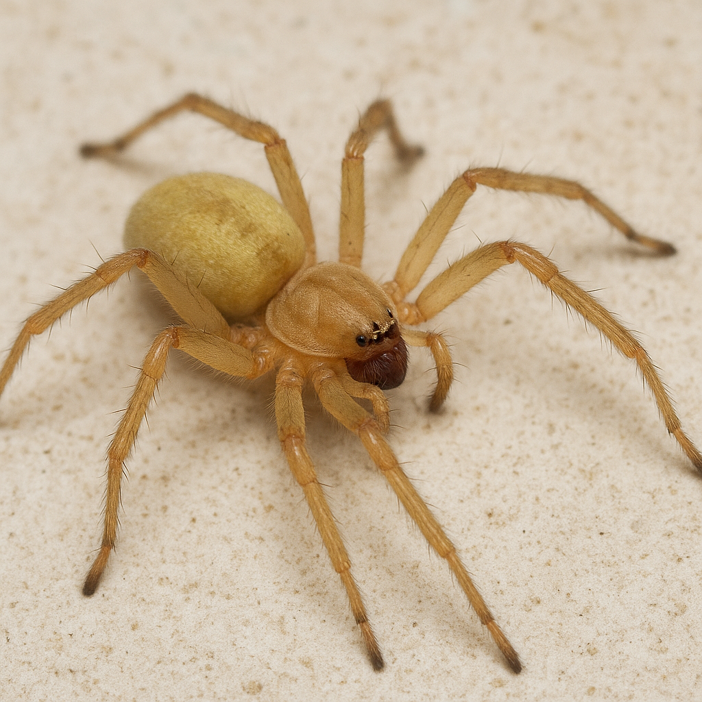 Kolczak domowy – Cheiracanthium mildei