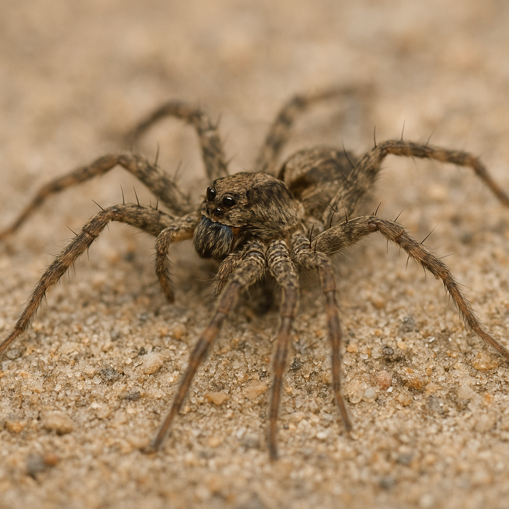 Pogończak stepowy – Pardosa monticola