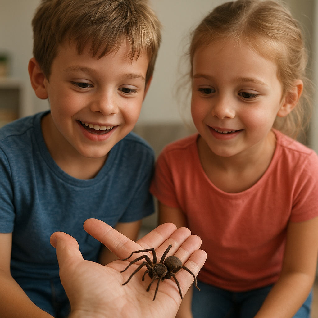 Pająki i dzieci – jak edukować najmłodszych, by nie bali się pajęczaków