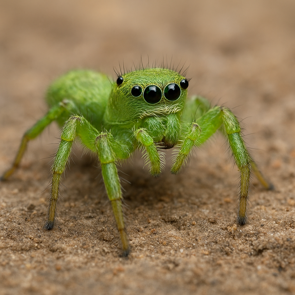 Skakun zielonkawy – Colonus sylvanus