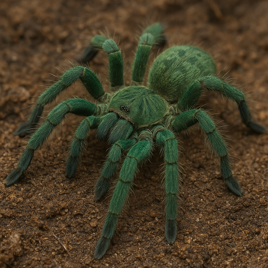 Ptasznik wenezuelski zielony – Holothele incei