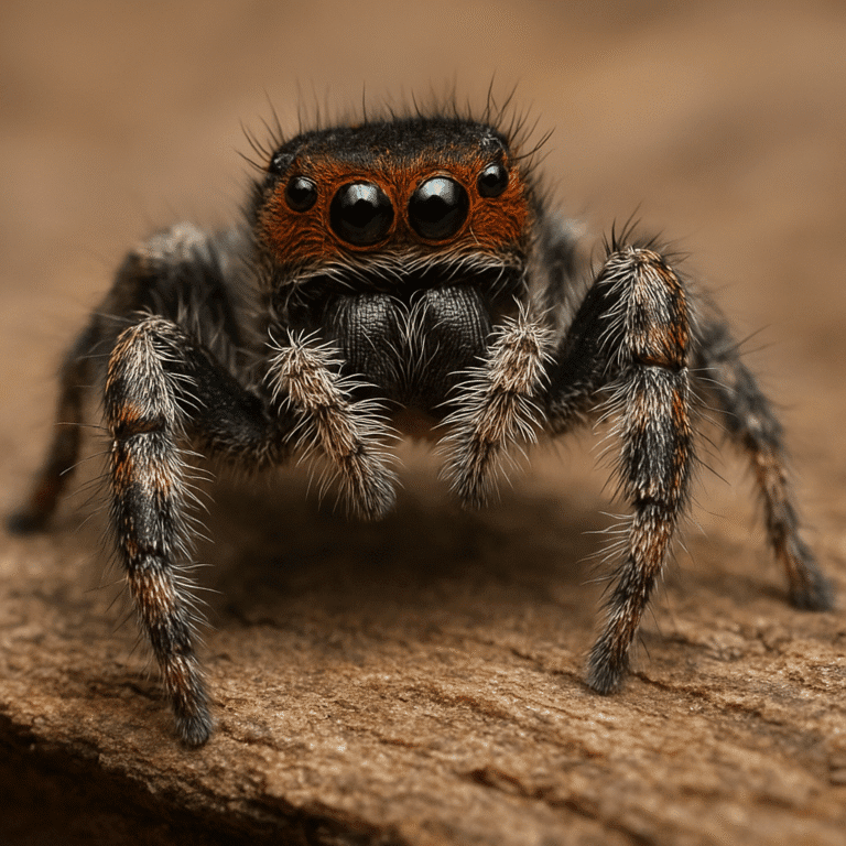 Skakun meksykański – Phidippus texanus