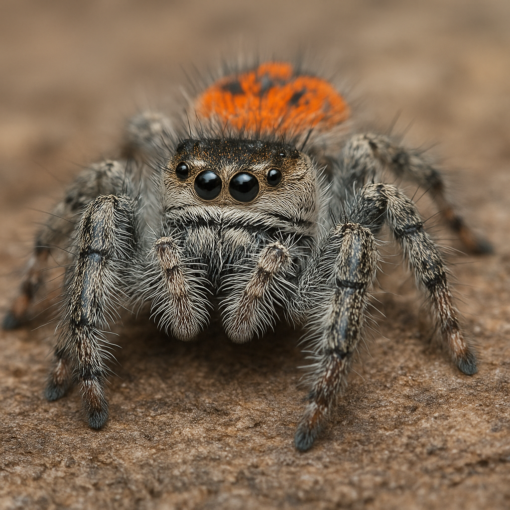 Skakun północny – Phidippus borealis