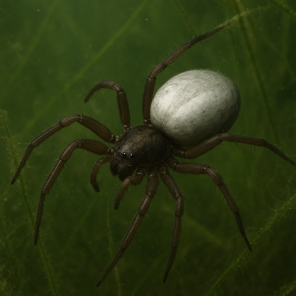 Topik bagienny – Argyroneta paludosa