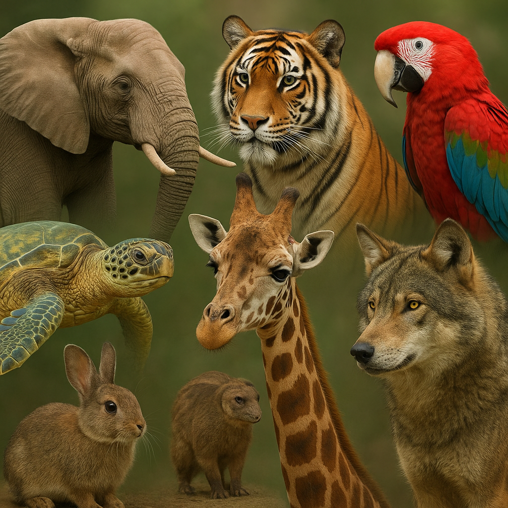 Lista zwierząt świata, która pomoże zrozumieć różnorodność biologiczną
