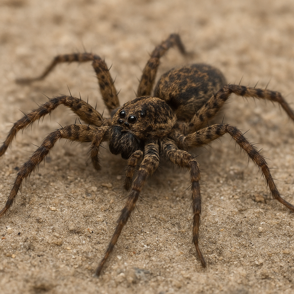 Pogończak rzeczny – Pardosa saturatior