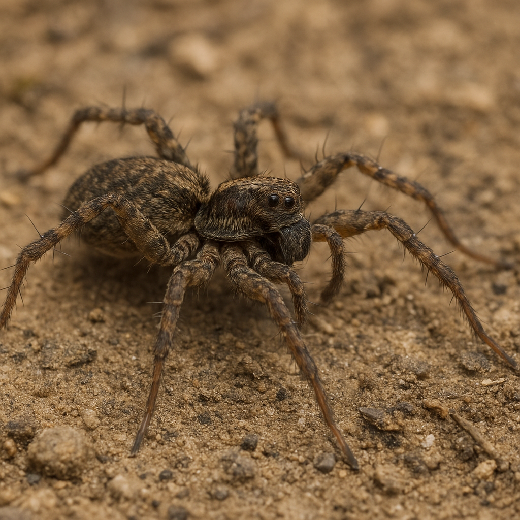 Pogończak polny – Pardosa agrestis