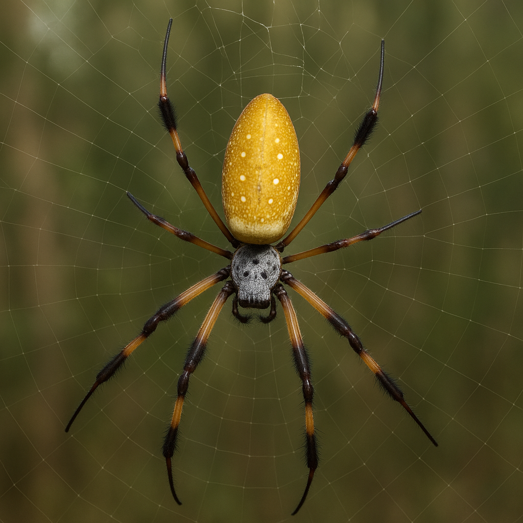 Koczownik złoty – Nephila clavipes