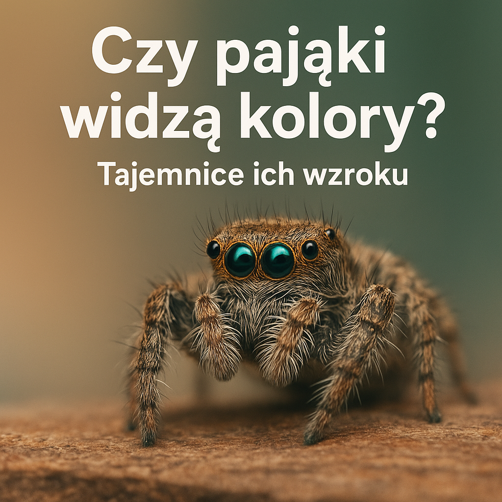 Czy pająki widzą kolory? Tajemnice ich wzroku