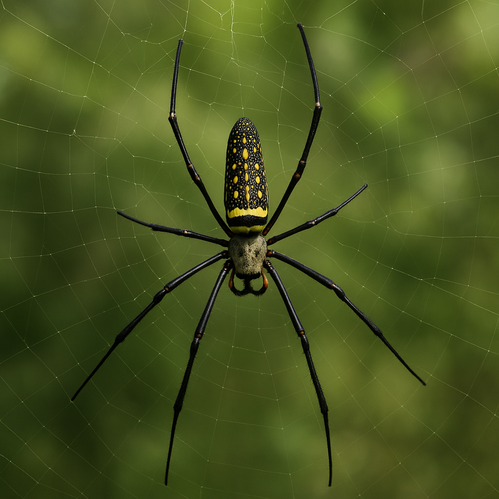 Koczownik gigant – Nephila pilipes