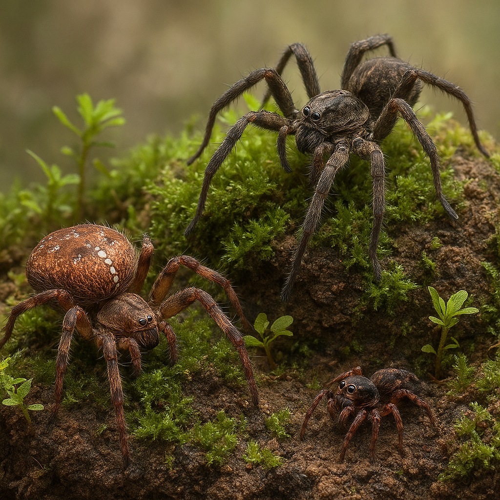 Czy można stworzyć „ekosystem” z kilkoma gatunkami pająków?