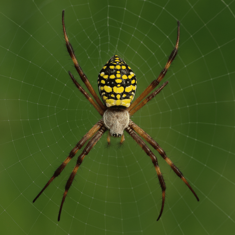 Tygrzyk malezyjski – Argiope chloreides