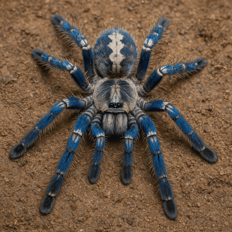 Ptasznik indyjski niebieski – Poecilotheria formosa