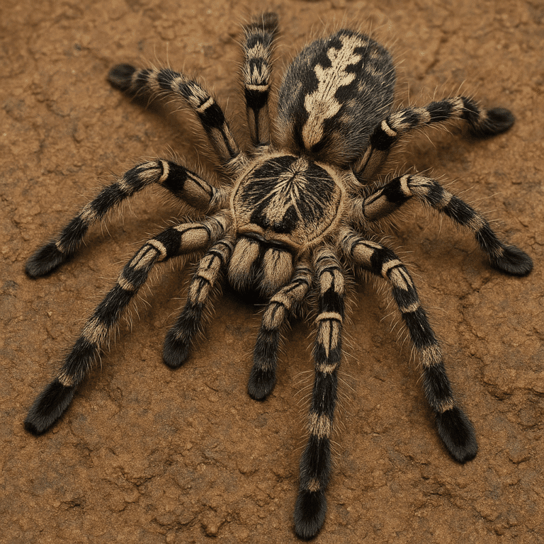 Ptasznik indyjski ornament – Poecilotheria ornata