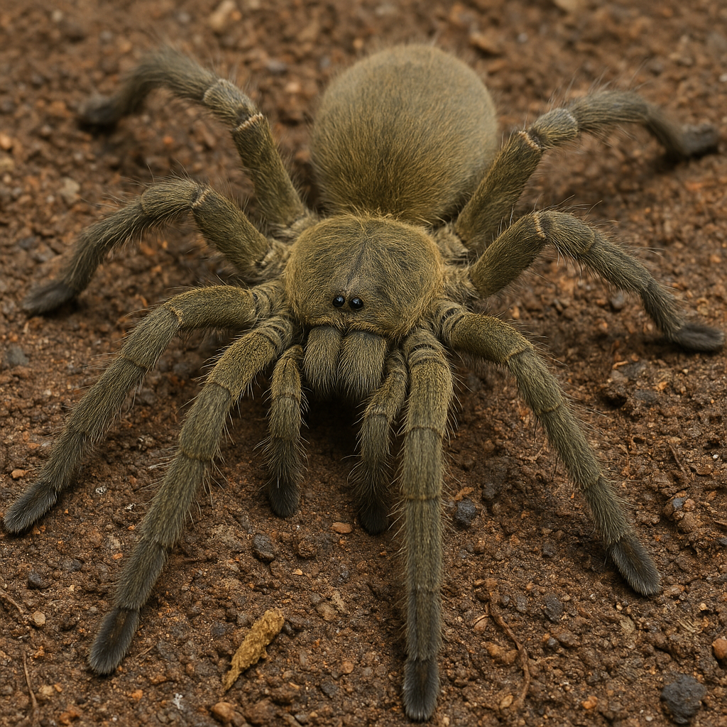 Ptasznik iracki – Encyocratella olivacea