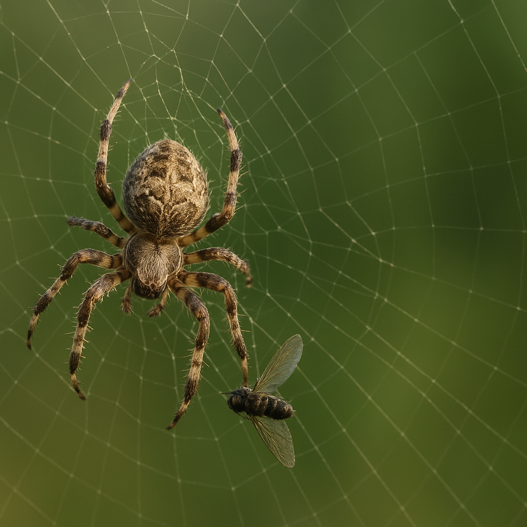 Jak pająki wykorzystują sieci do polowania – fascynująca inżynieria natury