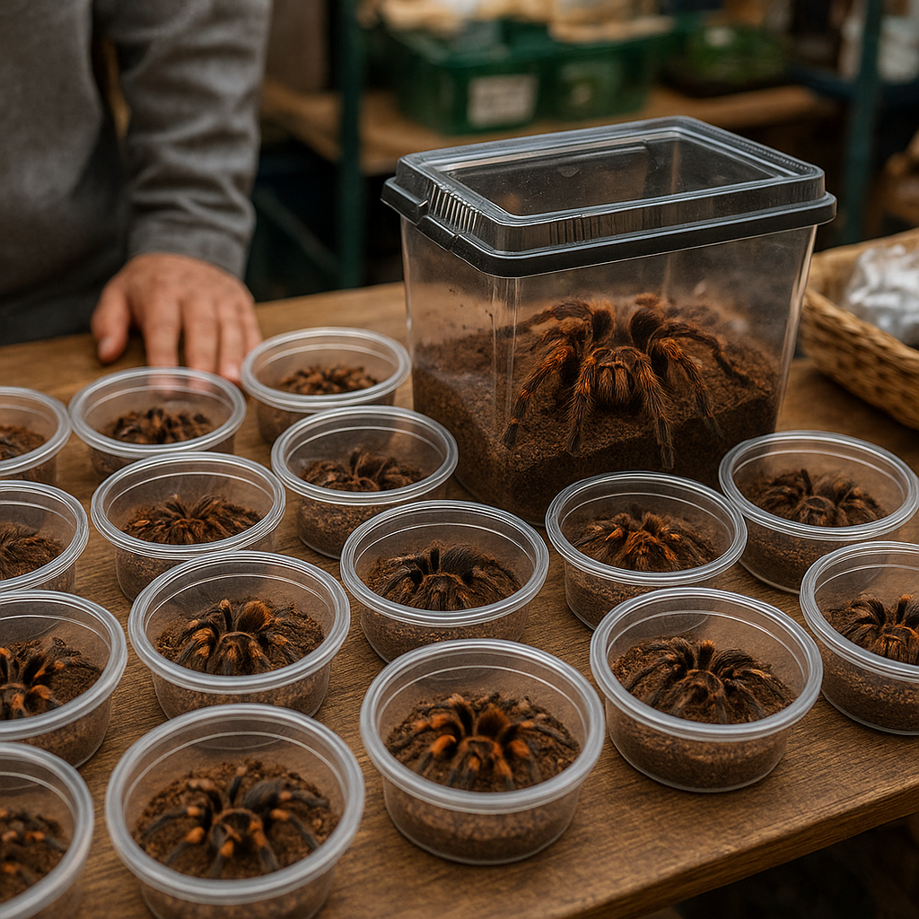 Jak wygląda rynek pająków egzotycznych – ceny, trendy i rzadkości