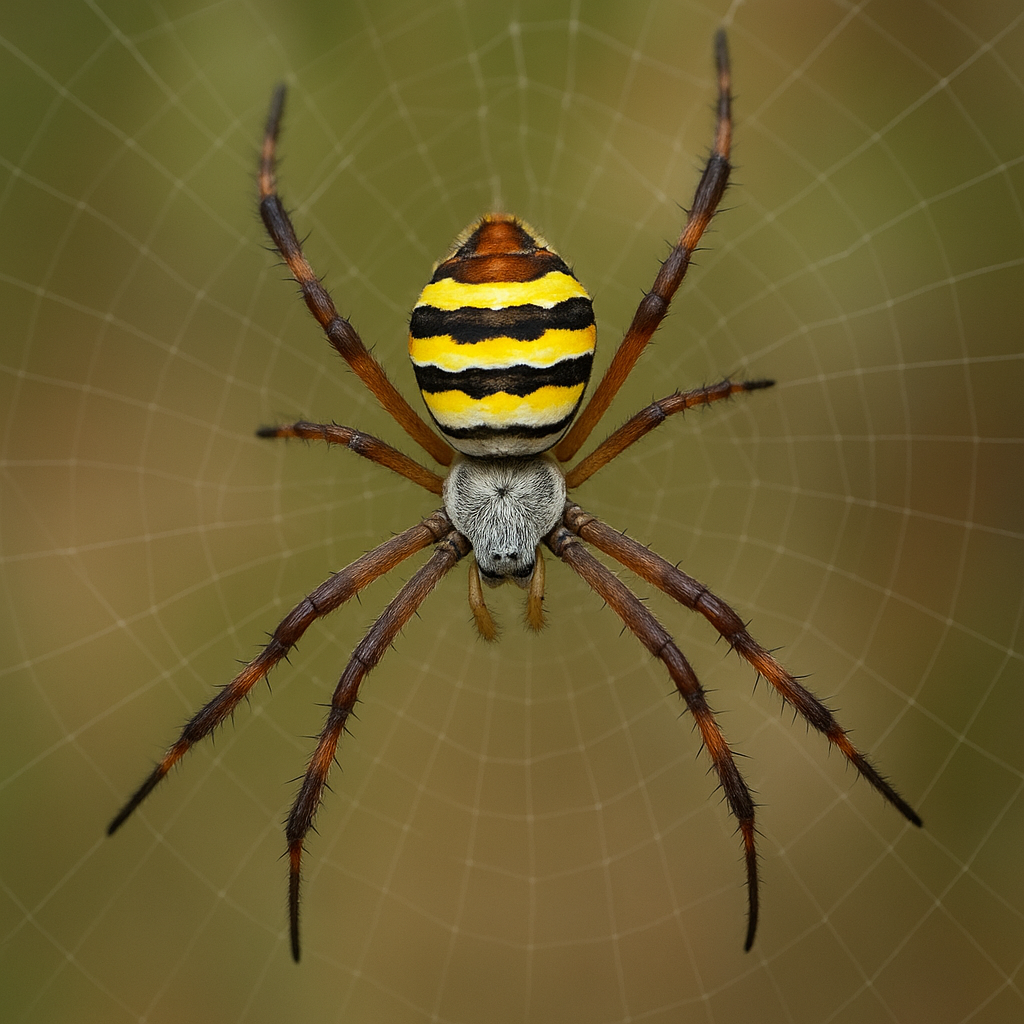 Tygrzyk australijski – Argiope keyserlingi