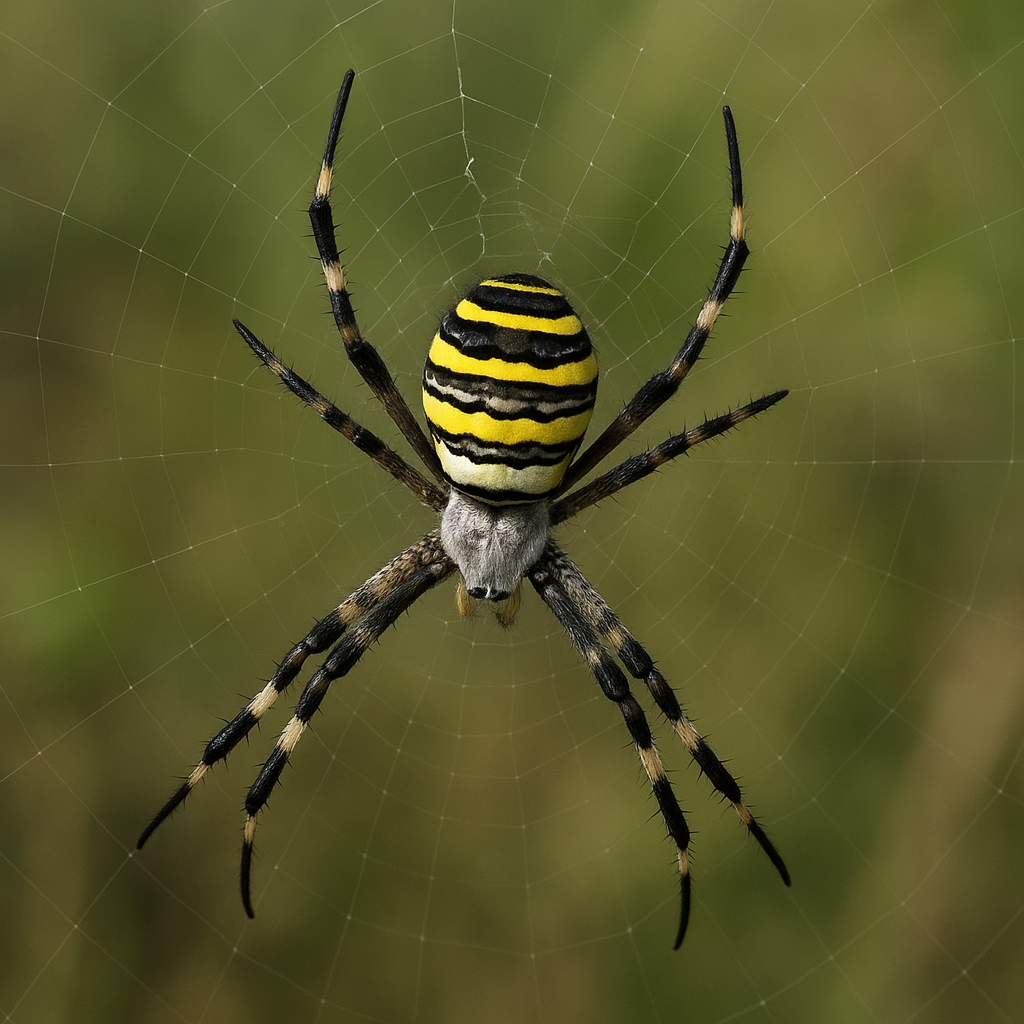 Tygrzyk papuaski – Argiope ocyaloides