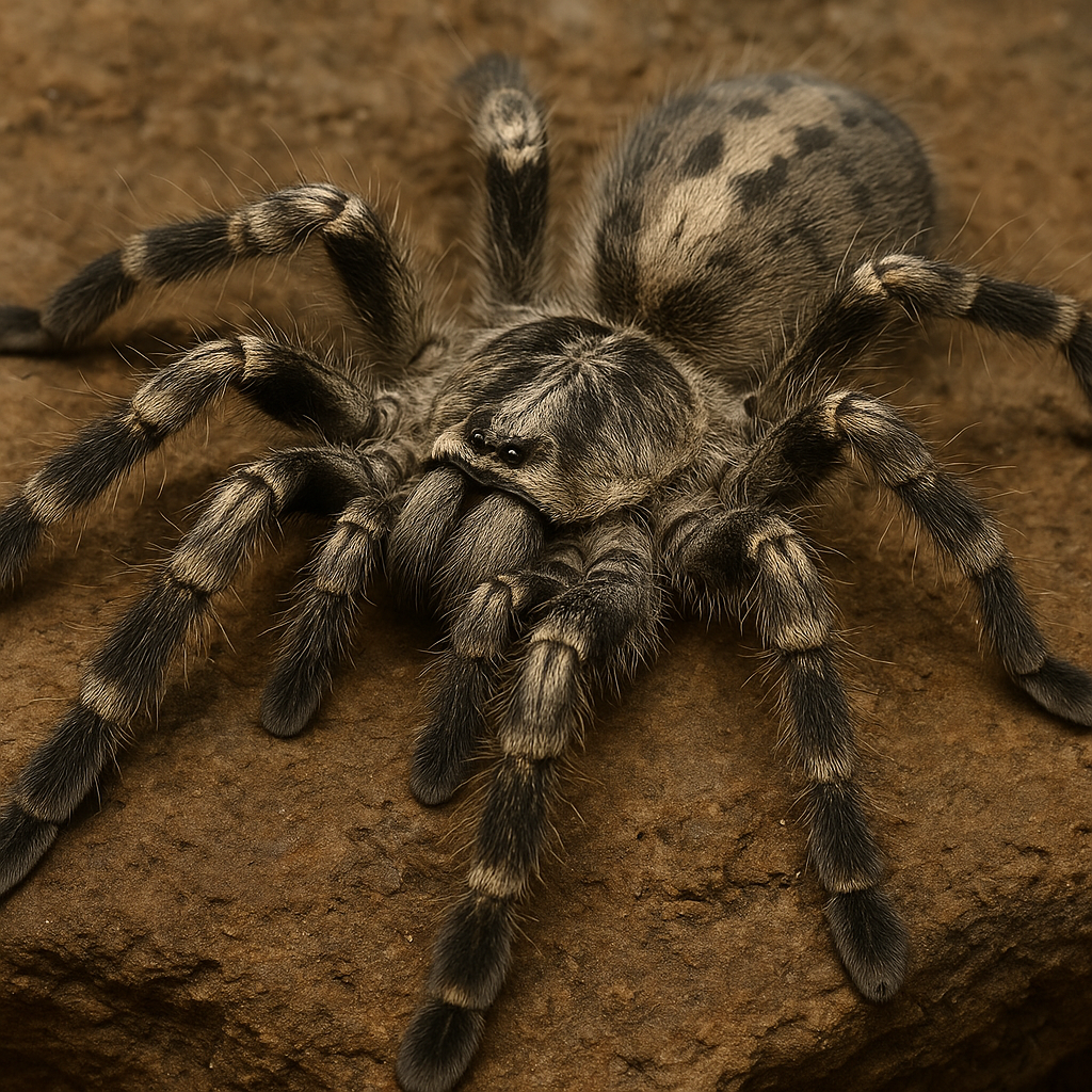 Ptasznik lankijski wyżynny – Poecilotheria subfusca highland form