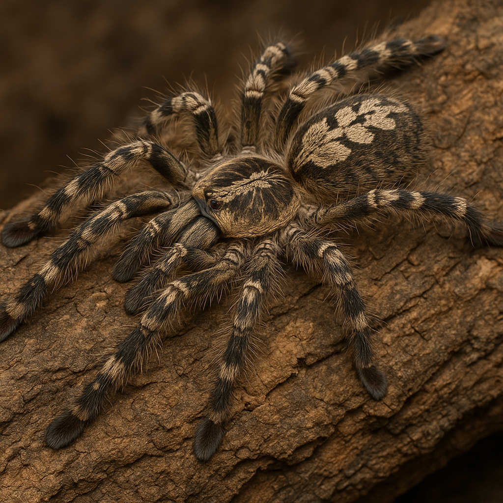 Ptasznik ornamentowy – Poecilotheria ornata