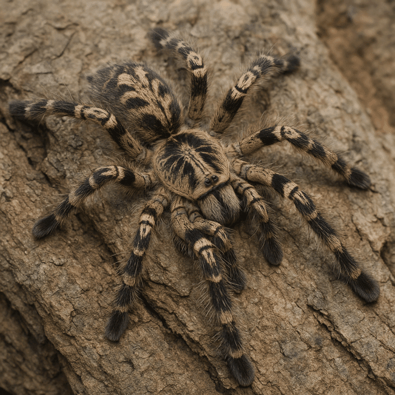 Ptasznik tygrysi – Poecilotheria tigrinawesseli