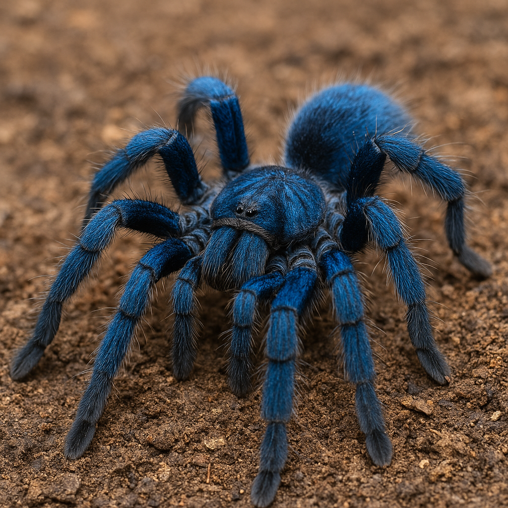 Ptasznik kobaltowy – Cyriopagopus lividus