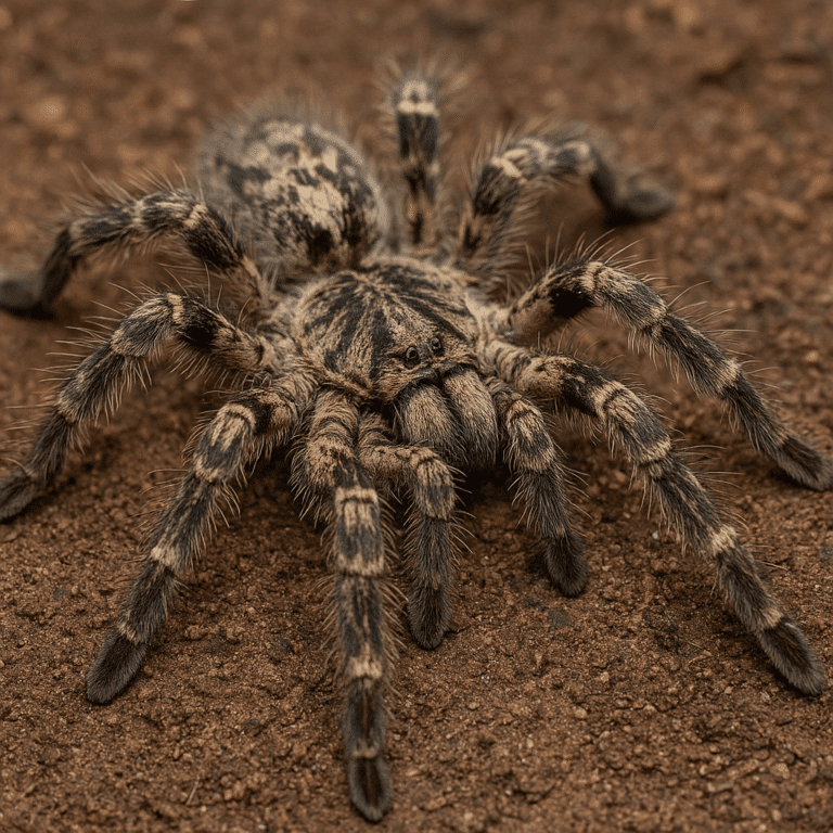 Ptasznik maczugowaty – Heteroscodra maculata