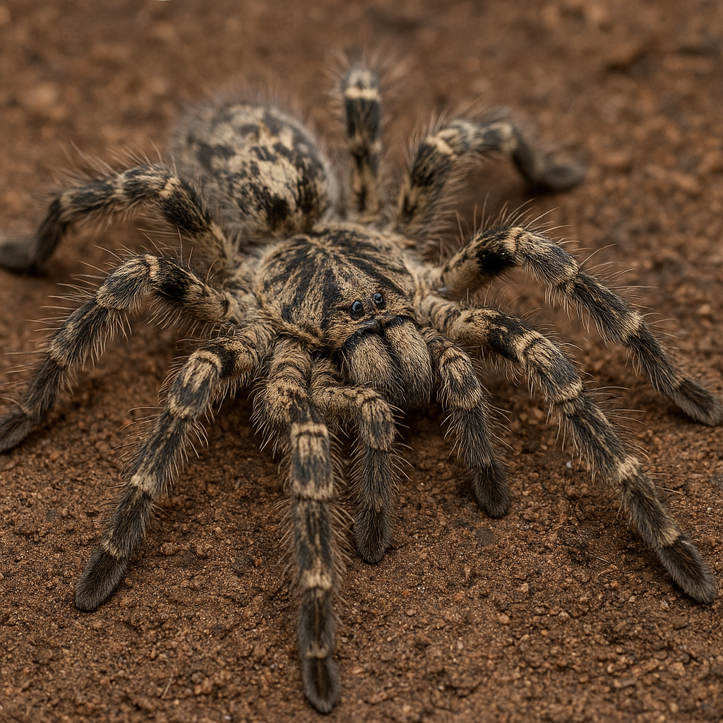 Ptasznik maczugowaty – Heteroscodra maculata