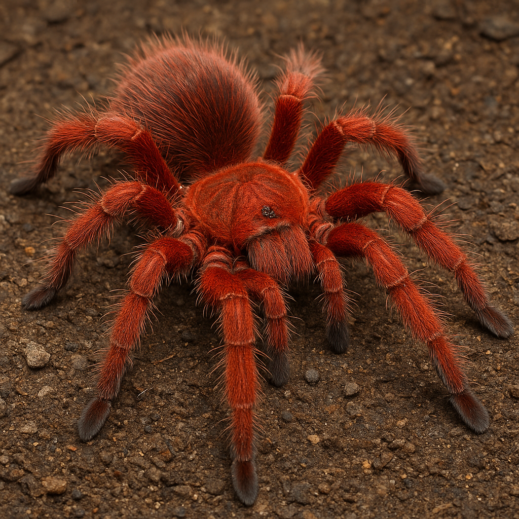 Ptasznik argentyński czerwony – Grammostola iheringi