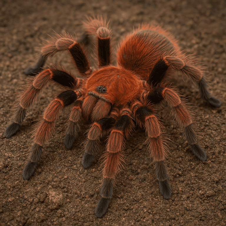 Ptasznik chilijski czerwony – Euathlus sp. red